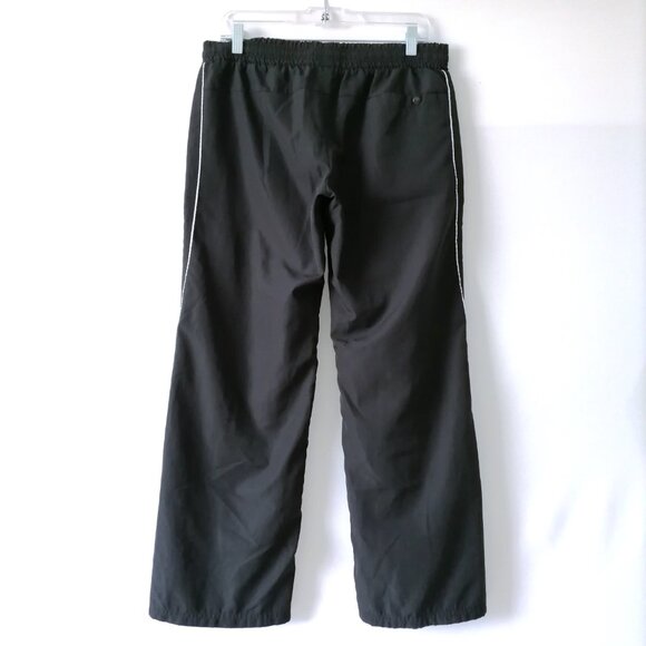Nike The Athletic Dept Womens Charcoal Elastic Waist Wide Leg Track Pant Size M - Picture 2 of 7